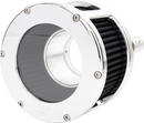 FEULING PARTS BA Race Series Air Cleaner Kit - Chrome - Black Filter 5528