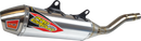 PRO CIRCUIT T-6 Slip-On Muffler - Stainless Steel 0152245A