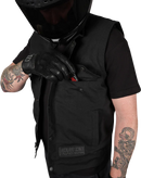THRASHIN SUPPLY CO. Nightrider v2 Riding Vest - Black - 2XL TMJ-12-12