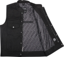 THRASHIN SUPPLY CO. Nightrider v2 Riding Vest - Black - 2XL TMJ-12-12