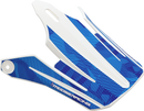 MOOSE OFFROAD Youth F.I. MIPS® Visor Kit - Agroid Camo - Blue/White 0132-1599