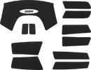 WSM Traction Mat for Yamaha WaveRunner GP - Non-Adhesive, Black (Part Number 012-209BLK)