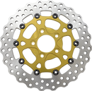 Performance Machine Dominator Rear Rotor - 11.5 inch, Gold - Part Number 0133-1536S-G