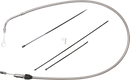 DRAG SPECIALTIES Quick Connect Clutch Cable - Upper - 45" - Stainless Steel 5323506HE