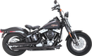 VANCE & HINES 3" Twin Slash Slip-On Mufflers - Black 46341