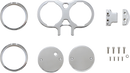 LA CHOPPERS Gauge Mount - Dual - Chrome - Dyna/Sportster LA-7397-02C