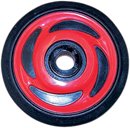 PARTS UNLIMITED Idler Wheel with Insert/Bearing 6205-2RS - Indy Red - Group 8 - 5.35" OD x 0.75" ID R5350J-2 104C