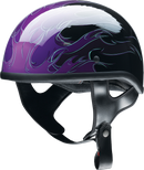Z1R CC Beanie Helmet - Hellfire Purple 3XL - Injection-Molded Polycarbonate Shell and D-Ring Closure System