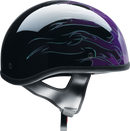 Z1R CC Beanie Helmet - Hellfire Purple 3XL - Injection-Molded Polycarbonate Shell and D-Ring Closure System