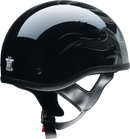 Z1R CC Beanie Helmet - Hellfire Gray, XS - Injection-Molded Polycarbonate Shell with D-Ring Closure System