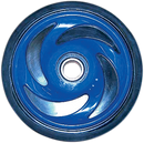 PARTS UNLIMITED Idler Wheel with Insert/Bearing 6205-2RS - Indy Blue - Group 8 - 5.35" OD x 0.75" ID R5350J-2 201C