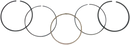 WSM Piston Rings for Kawasaki 51-250-04 - 67.25 mm Diameter
