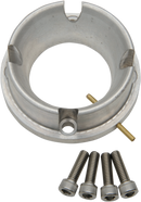 WSM Carburetor Adapter with Oil Injection 44mm - Silver - Part 006-661-01