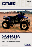 CLYMER Manual - Yamaha - YFM350X Warrior, Raptor CM4875
