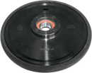 PARTS UNLIMITED Idler Wheel with 6004-2RS Bearing - Black - 180 mm OD x 20 mm ID R0180R-2-001A