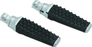 Kuryakyn Thresher Pegs with Adapter Chrome - Sharp Style and Vibrations Damped Comfort