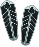 Kuryakyn Spear Driver Floorboard Inserts for Indian Motorcycles - Chrome (Part