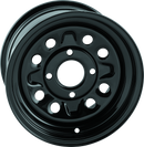 QuadBoss Steely Wheel 12x7 - 5+2 Offset for 4/110 Bolt Pattern