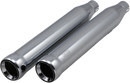 COBRA Neighbor Hater Mufflers for '07-'17 Harley Softail Chrome 6043 by COBRA