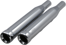 COBRA 3-Inch Neighbor Hater Mufflers for '04-'13 Harley XL - Chrome (Part