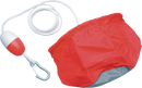 PARTS UNLIMITED Anchor Bag with Rope/Float - PWC - Red A2381RDLM