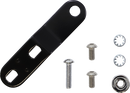 LE PERA Bare Bones Pillion Pad - White Diamond - Black - FL/FX '18-'23 LYR-007PDMWTP