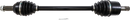 MOOSE OFFROAD Axle Assembly - Complete - Standard - Rear Left - Honda Pioneer 1000 LM6-HO-8-373