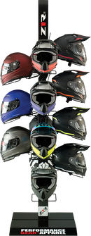Z1R 4-Way Helmet Display Rack - Part Number 9903-0713