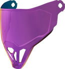 ICON ForceShield™ Shield for Airflite™ Helmets - RST Purple, Part Number 0130-1092