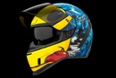 ICON Airform™ MIPS Helmet - Brozak Blue - Extra Small (Size XS) with Clear and Smoke Shields