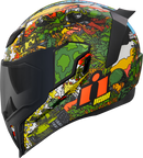 ICON Airflite™ GP23 Helmet with Fog-Free Fliteshield™ and Dark Smoke Dropshield™ - Green, XS (Part No. 0101-15057)