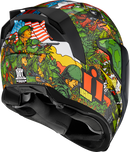 ICON Airflite™ GP23 Green Motorcycle Helmet with Fog-Free Fliteshield and DropShield™ - 3XL, Part Number 0101-15063