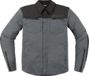 ICON Upstate Canvas CE Jacket - Gray - XL 2820-6244