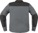 ICON Upstate Canvas CE™ Jacket 2XL - Gray with D3O® Impact Protectors