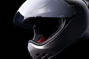 ICON Domain™ Helmet Cornelius Silver XS - Lightweight FRP Shell with Fog-Free Shield and Advanced Ventilation