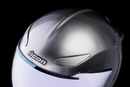 ICON Domain™ Helmet - Cornelius Silver, Small | Lightweight & Durable Motorcycle Helmet with Advanced Ventilation