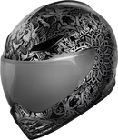 ICON Domain™ Gravitas Black XL Helmet with Fog-Free Shield and Advanced Ventilation