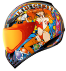 ICON Domain™ Helmet Lucky Lid 4 in Red - Large - Part Number 0101-14954