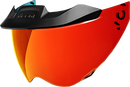 ICON MotoShield™ Shield for Domain™ Helmets - RST Red, Part Number 0130-1041