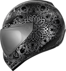 ICON Domain™ Helmet Gravitas Black Medium with Clear and RST Silver Shields