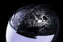 ICON Domain™ Gravitas Black 3XL Helmet - Lightweight, Fog-Free Protection with Rapid-Release System
