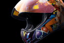 ICON Domain™ Helmet Lucky Lid 4 in Red - Large - Part Number 0101-14954