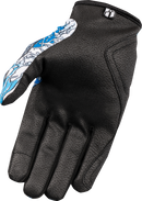 ICON Hooligan™ Dino Fury Gloves - Blue - Large 3301-4637