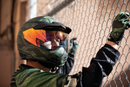 ICON Domain™ Helmet Tiger's Blood Green 2XL - Lightweight FRP Shell with Fog-Free Shield and Custom Fit Features