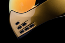 ICON Domain™ Helmet Cornelius Large - Gold | Lightweight FRP Shell with Advanced Ventilation and Fog-Free Shield