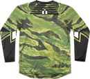 ICON Tiger’s Blood Jersey - Green Camo Large (Part Number 2824-0086)
