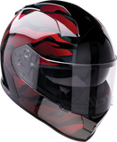 Z1R Warrant Helmet Panthera Black/Red Medium by Z1R - Part 010115207