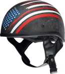 Z1R CC Beanie Helmet Justice - Black/Red/White/Blue, Medium (Part
