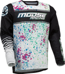 MOOSE OFFROAD Sahara Jersey - Black/White - XL 2910-7441