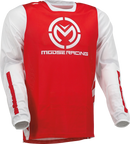 MOOSE OFFROAD Sahara Jersey - Red/White - Large 2910-7428